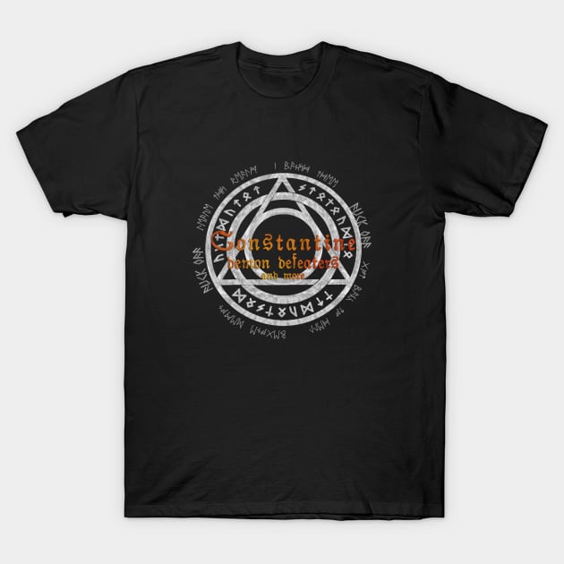 Constantine Demon Defeaters T-Shirt by starcitysirens